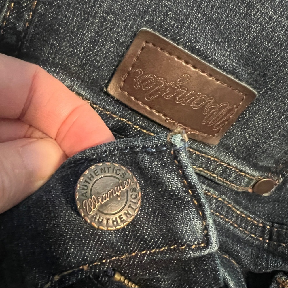 Wrangler Indigo Boot Cut Jeans “Retro” - Picture 9 of 9